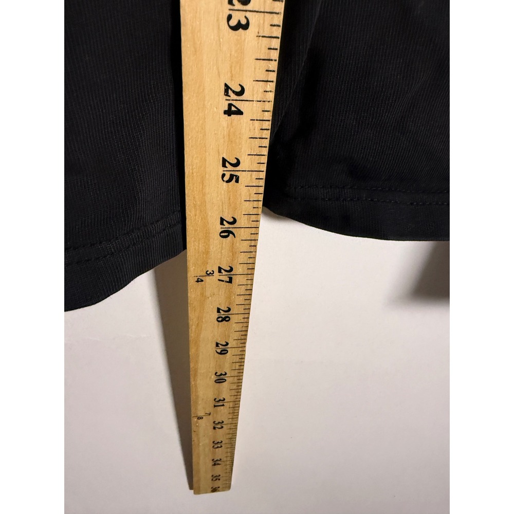 Vintage 1995 Warner Bros Studio Store Looney Tunes Quarter Zip Polo Black XL - Picture 8 of 8